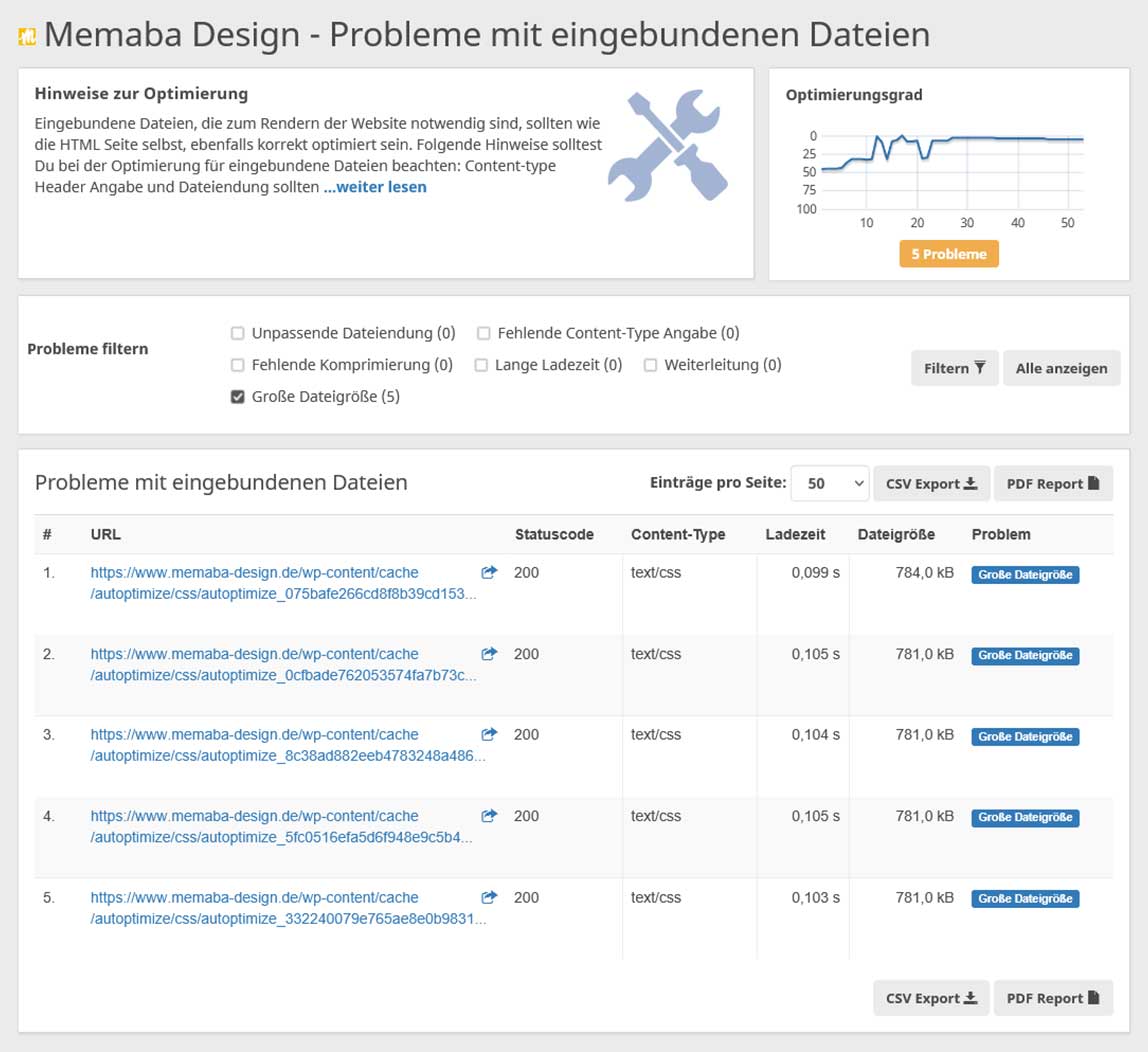 Memaba-Design-Blog-SEO-Optimierung-Seobility-im-Test-Onpage-SEO-Analyse-Technik-und-Meta-Probleme-Detail